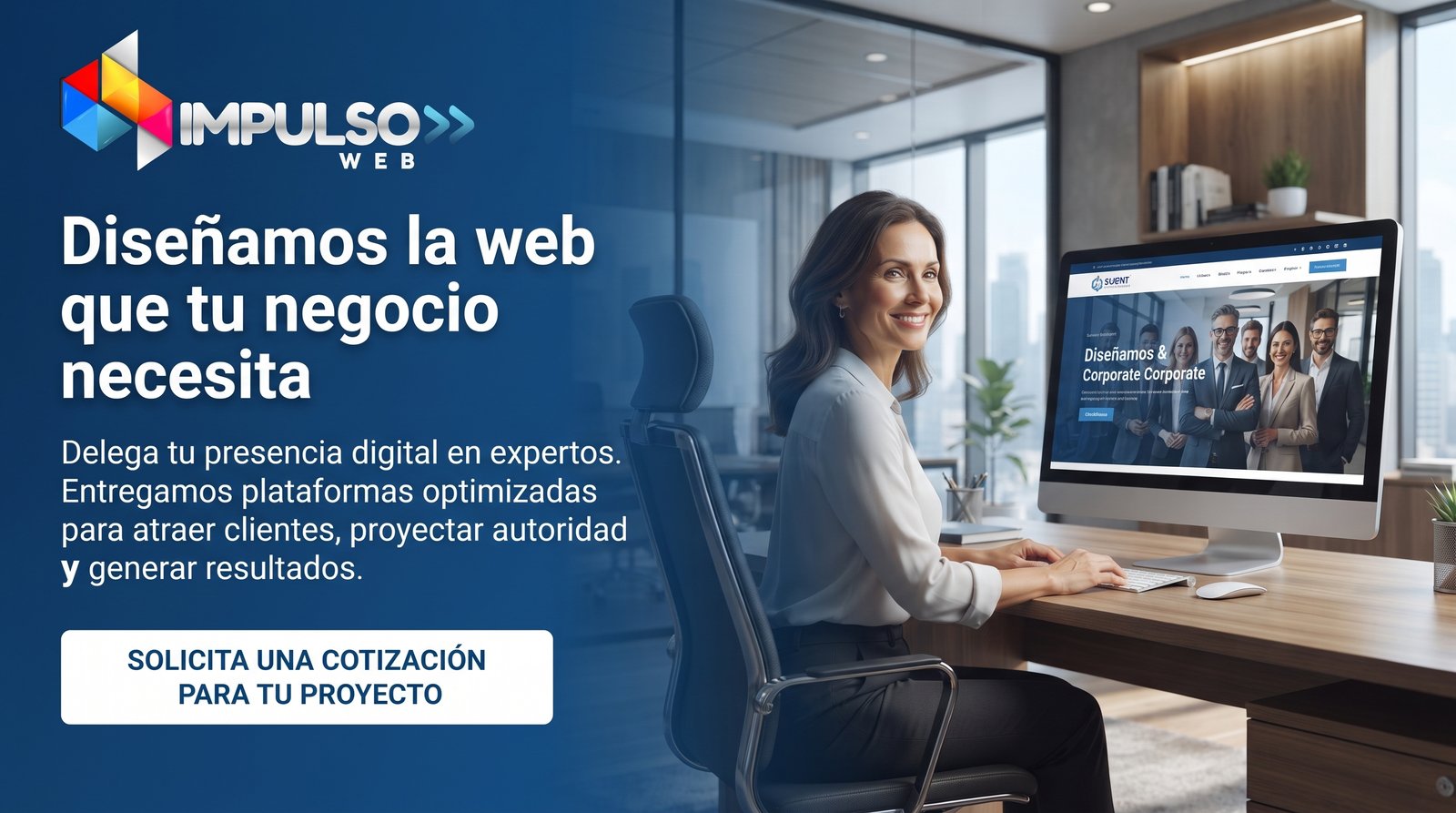 Diseño de Páginas Web Profesionales en Colombia — ImpulsoWeb